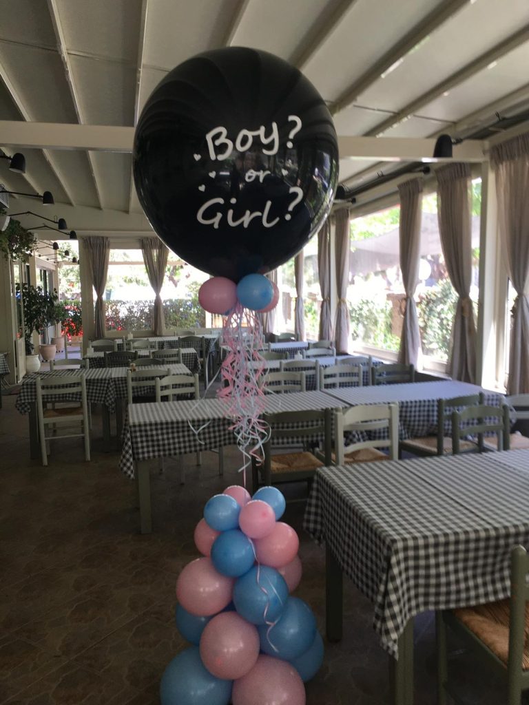 Μπαλόνια gender reveal